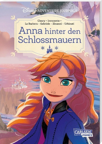 Buchcover und Innenansicht für das Buch: Anna's Journal: Behind the Castle Walls