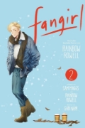 Buchcover und Innenansicht für das Buch: Fangirl: The Manga
