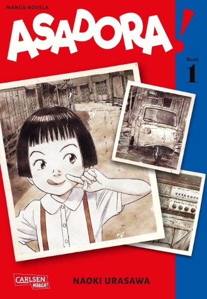 Buchcover und Innenansicht für das Buch: Asadora!
