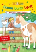 Buchcover und Innenansicht für das Buch: Conni Gelbe Reihe (Beschäftigungsbuch): Connis bunte Welt