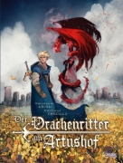 Buchcover und Innenansicht für das Buch: Le Chevalier au Dragon