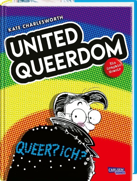 Buchcover und Innenansicht für das Buch: United Queerdom