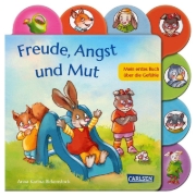 Buchcover und Innenansicht für das Buch: Freude, Angst und Mut