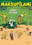 Buchcover und Innenansicht für das Buch: Marsupilami 2: Le bébé du bout du monde
