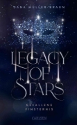 Buchcover und Innenansicht für das Buch: Legacy of Stars 2: Gefallene Finsternis