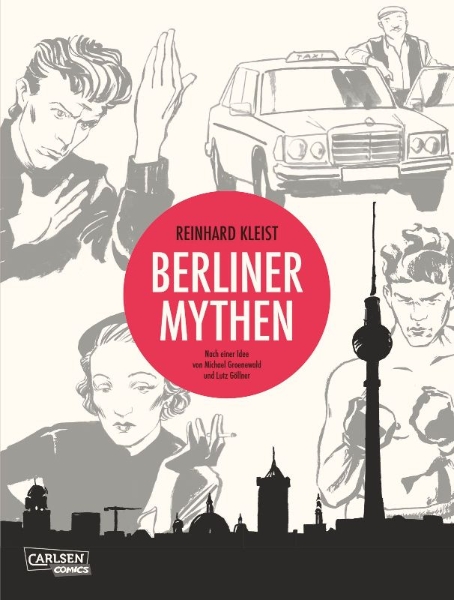 Buchcover und Innenansicht für das Buch: Berliner Mythen