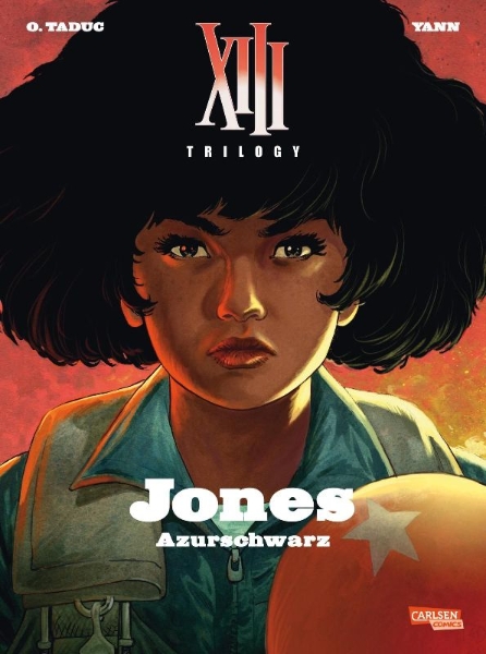 Buchcover und Innenansicht für das Buch: XIII Trilogy : Jones. Azur noir