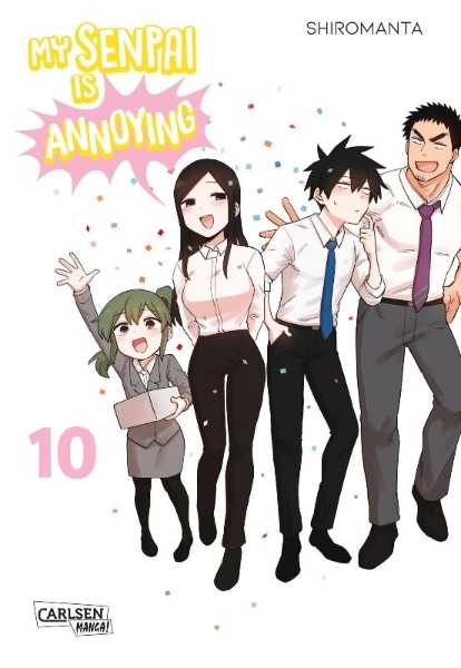 Buchcover und Innenansicht für das Buch: Senpai ga uzai kouhai no hanashi