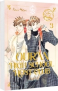 Buchcover und Innenansicht für das Buch: Ouran Koukou Host Bu