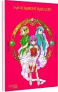 Buchcover und Innenansicht für das Buch: Mahou Kishi Rayearth