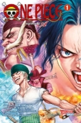 Buchcover und Innenansicht für das Buch: One Piece episode A