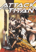 Buchcover und Innenansicht für das Buch: Shingeki no Kyojin