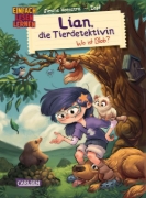 Buchcover und Innenansicht für das Buch: Lian, die Tierdetektivin 2: Wo ist Blob?