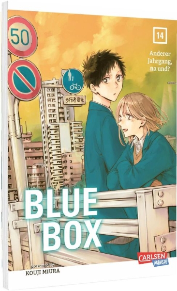 Buchcover und Innenansicht für das Buch: Ao no Hako