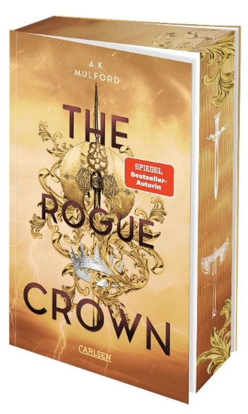 Buchcover und Innenansicht für das Buch: The Rogue Crown