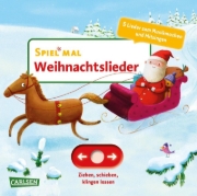 Buchcover und Innenansicht für das Buch: Spiel mal - Weihnachtslieder