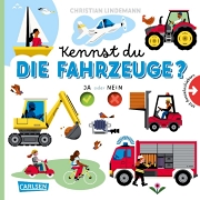 Buchcover und Innenansicht für das Buch: Kennst du die Fahrzeuge?