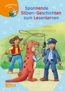 Buchcover und Innenansicht für das Buch: LESEMAUS zum Lesenlernen Sammelbände: Spannende Silben-Geschichten zum Lesenlernen