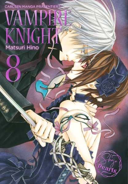 Buchcover und Innenansicht für das Buch: Vampire Knight