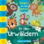 Buchcover und Innenansicht für das Buch: Schau, was passt genau? In den Urwäldern