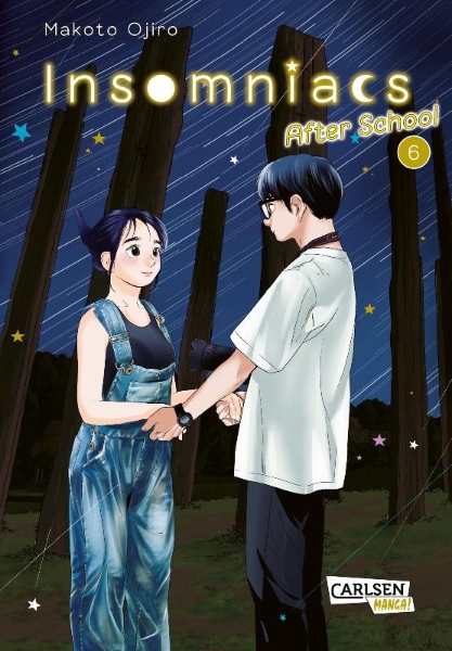 Buchcover und Innenansicht für das Buch: Kimi wa Houkago Insomnia