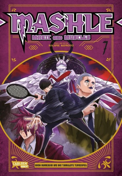 Buchcover und Innenansicht für das Buch: Mashle