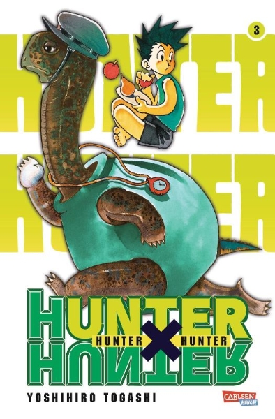 Buchcover und Innenansicht für das Buch: Hunter X Hunter