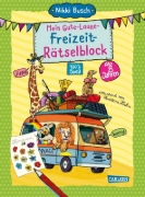 Buchcover und Innenansicht für das Buch: Rätselspaß Grundschule: Mein Gute-Laune-Freizeit-Rätselblock