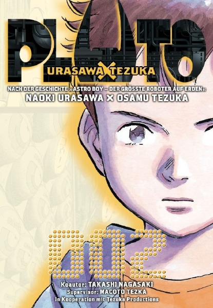Buchcover und Innenansicht für das Buch: Pluto: Urasawa X Tezuka 02