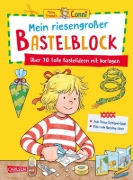 Buchcover und Innenansicht für das Buch: Conni Gelbe Reihe (Beschäftigungsbuch): Mein riesengroßer Bastelblock
