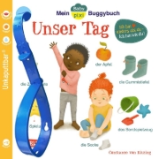 Buchcover und Innenansicht für das Buch: Baby Pixi (unkaputtbar) 146: Mein Baby-Pixi-Buggybuch: Unser Tag
