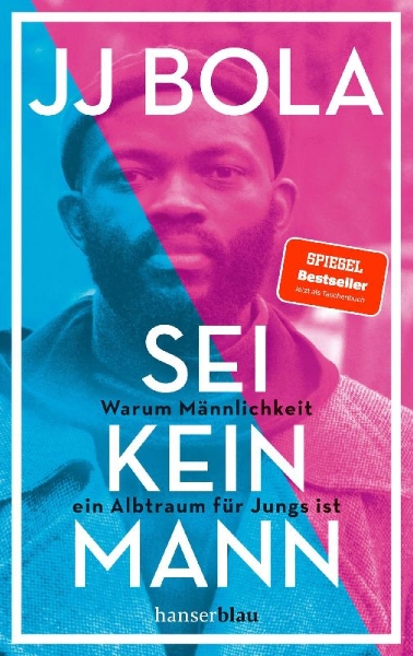 Buchcover und Innenansicht für das Buch: Mask Off: Masculinity Redefined