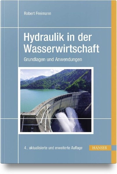 Buchcover und Innenansicht für das Buch: Hydraulik in der Wasserwirtschaft