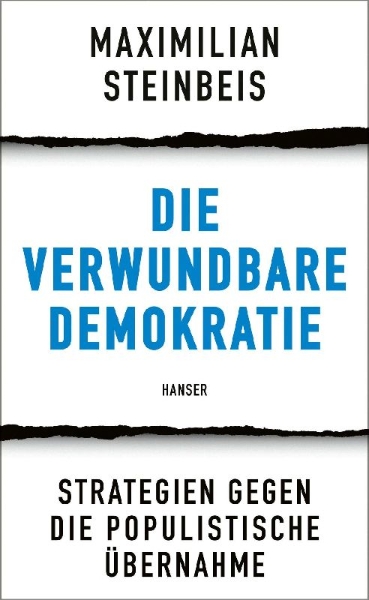 Buchcover und Innenansicht für das Buch: Die verwundbare Demokratie
