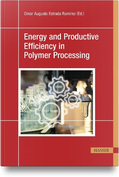 Buchcover und Innenansicht für das Buch: Energy and Productive Efficiency in Polymer Processing