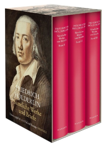Buchcover und Innenansicht für das Buch: Sämtliche Werke und Briefe in drei Bänden