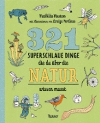 Buchcover und Innenansicht für das Buch: 321 superslimme dingen die je moet weten over natuur