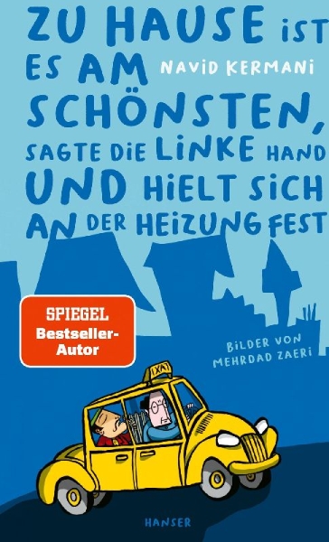 Buchcover und Innenansicht für das Buch: Zu Hause ist es am schönsten, sagte die linke Hand und hielt sich an der Heizung fest