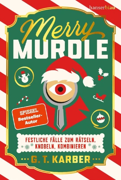 Buchcover und Innenansicht für das Buch: Merry Murdle