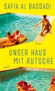 Buchcover und Innenansicht für das Buch: Unser Haus mit Rutsche
