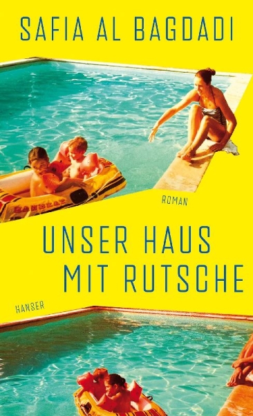 Buchcover und Innenansicht für das Buch: Unser Haus mit Rutsche