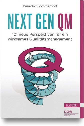 Buchcover und Innenansicht für das Buch: Next Gen QM
