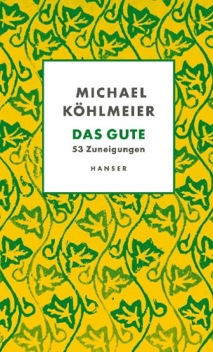 Buchcover und Innenansicht für das Buch: Das Gute