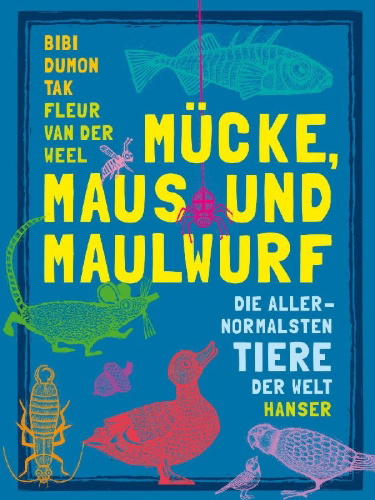 Buchcover und Innenansicht für das Buch: Bibi's doodgewone dierenboek