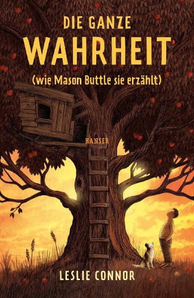 Buchcover und Innenansicht für das Buch: The Truth as Told by Mason Buttle