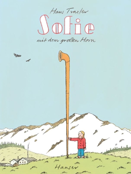 Buchcover und Innenansicht für das Buch: Sofie mit dem großen Horn
