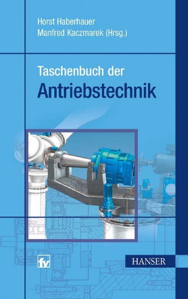 Buchcover und Innenansicht für das Buch: Taschenbuch der Antriebstechnik