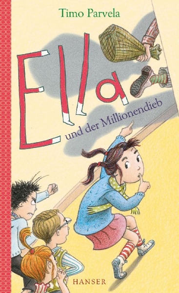 Buchcover und Innenansicht für das Buch: Ella ja jättipotti