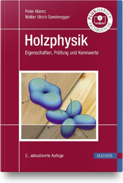 Buchcover und Innenansicht für das Buch: Holzphysik