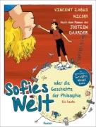 Buchcover und Innenansicht für das Buch: Le monde de Sophie II. La philo, de Descartes à nos jours